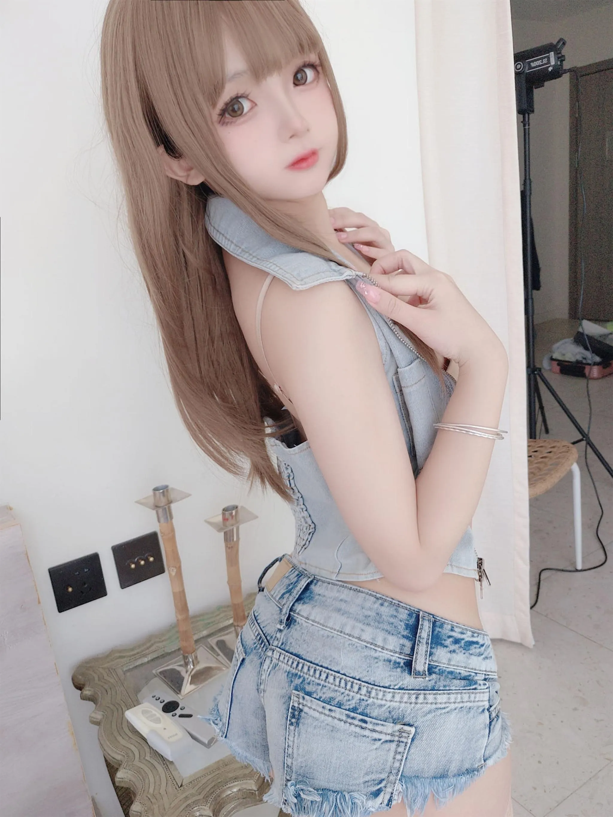 日奈娇 – NO.62 牛仔姐姐 [66P]插图3